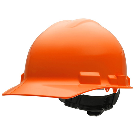 IRONCLAD PERFORMANCE WEAR Safety Helmet - Standard Brim, Class E, 4pt, Orange G60107